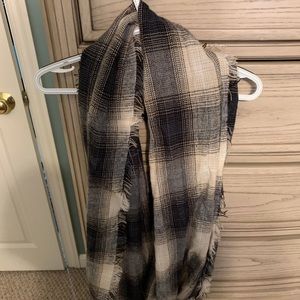 Plaid Infinity Scarf